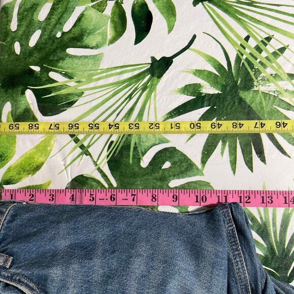 Free People New Dawn Flare Jeans Womens 25 Blue Denim High Rise Button Fly - Picture 14 of 15